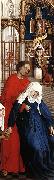 Rogier van der Weyden Seven Sacraments Altarpiece painting